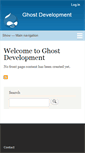 Mobile Screenshot of ghostdevelopment.com